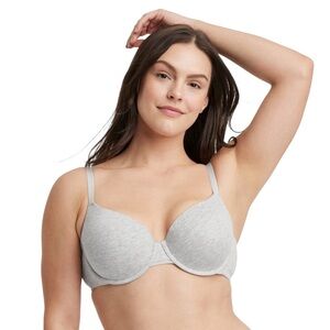 Auden Lightly Lined Demi Coverage Bra 38D